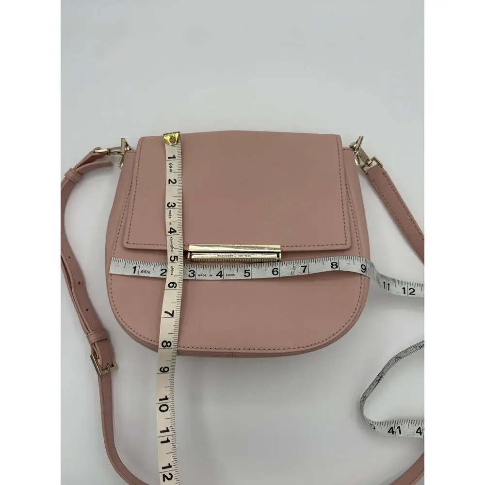 Kate Spade Make It Mine Byrdie Flap Crossbody Bag Purse Pink